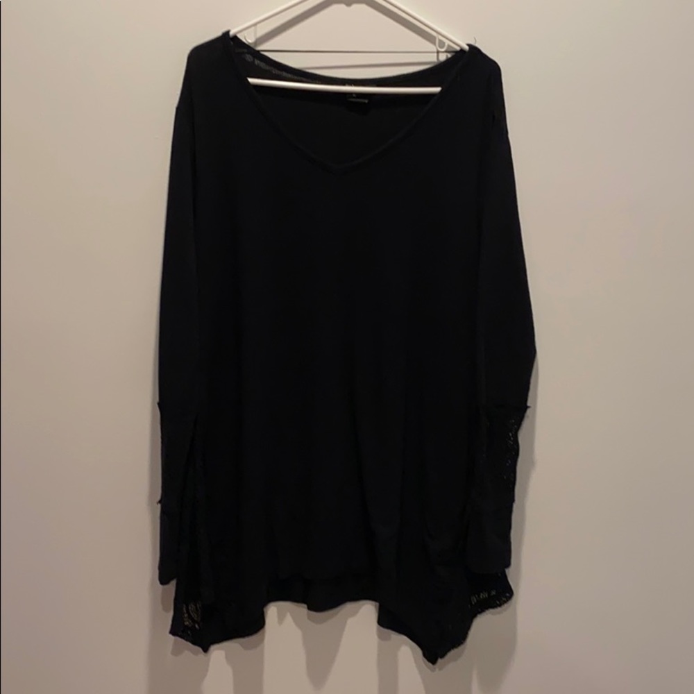 Plus Size Long Sleeve Top